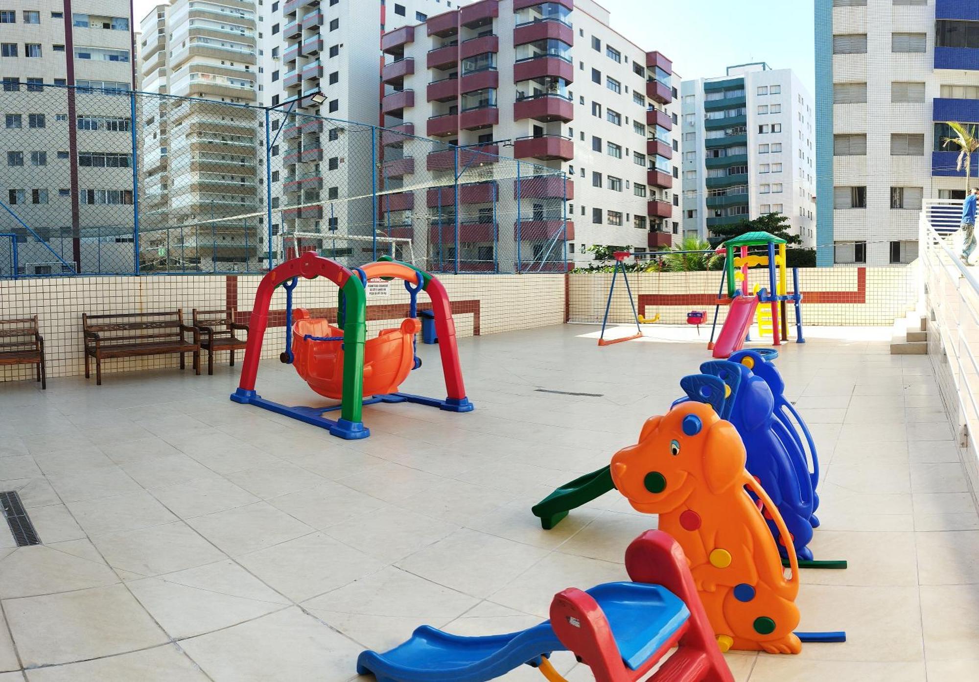 Aconchegante Apartamento Com Vista Para O Mar -Guilhermina Praia Grande  Eksteriør billede